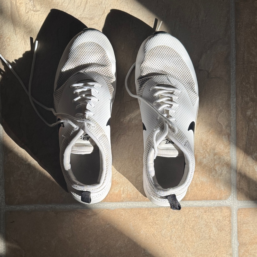 Nike White Nike Air Max Thea Running Shoes - Size 10